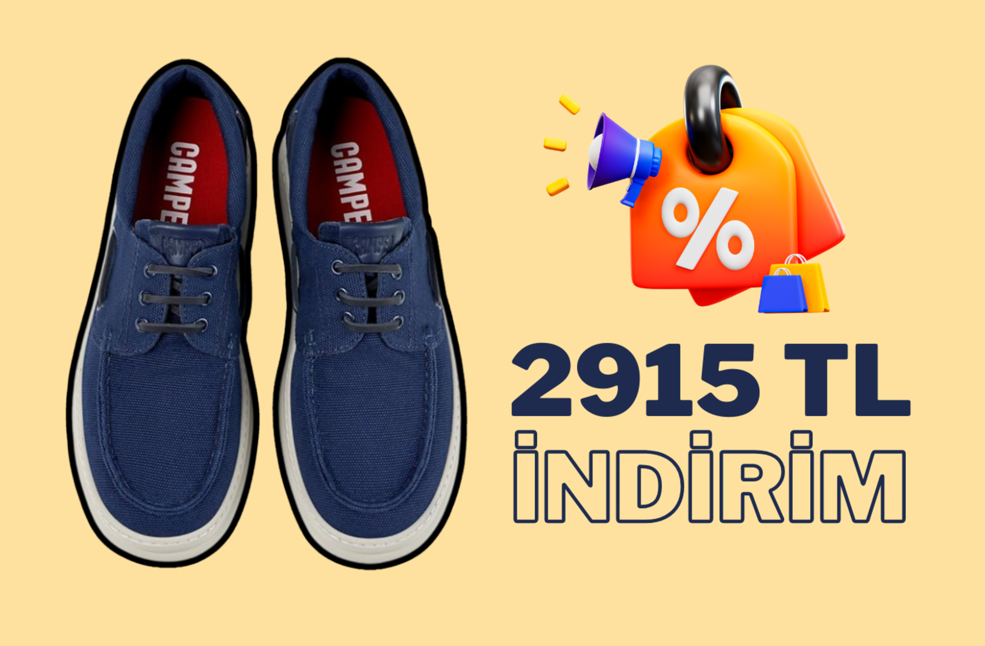 Fiyatı 2384 TL'ye düştü! Camper Runner Four Ayakkabı'da büyük fırsat