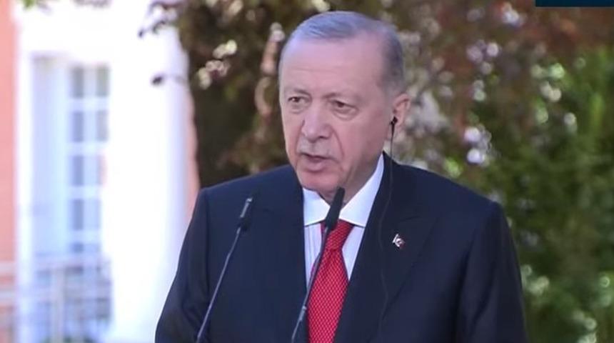 SON DAKİKA | Cumhurbaşkanı Erdoğan'dan İspanya'da 'Filistin' mesajı! 'Diğer ülkelere örnek olmalı'