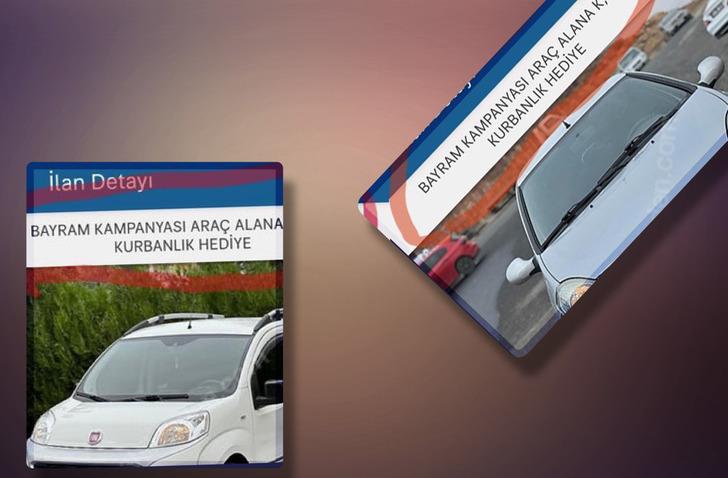 Galerici azalan satışlara &ccedil;&ouml;z&uuml;m&uuml; b&ouml;yle buldu! Ara&ccedil; alana kurbanlık hediye