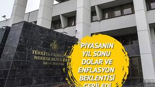 SON DAKİKA | Merkez Bankası yayımladı! İşte yıl sonu enflasyon ve dolar tahmini! Beklentiler bu ay da geriledi