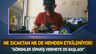 Sıcak hava Trabzonlu genci mucit yaptı! Ne sıcaktan ne de nemden etkileniyor: Görenler sipariş vermeye de başladı