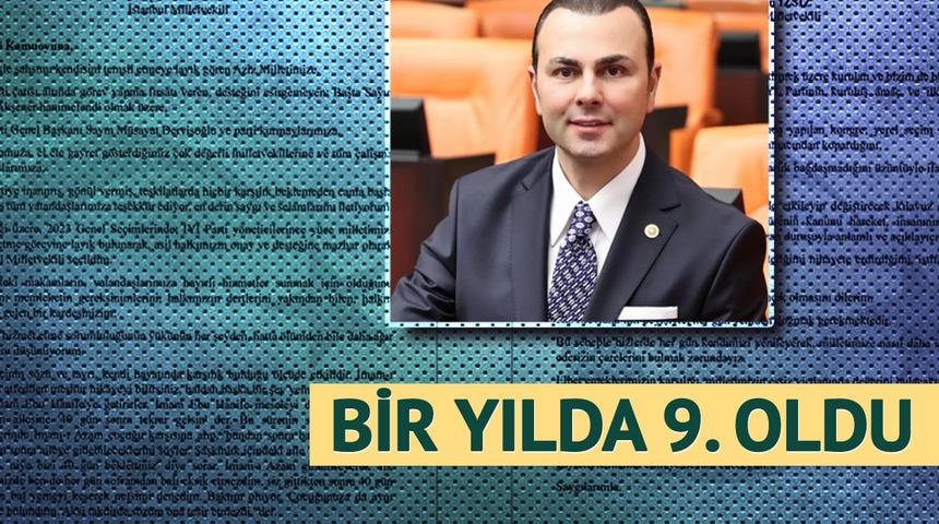 Son dakika | Bir istifa daha geldi! İYİ Parti'de yaprak dökümü: Sandalye sayısı 35'e düştü