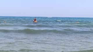 O ilçede denize giriş yasağı! 1 gün boyunca...