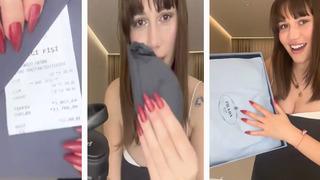 Arkadaşına 33 bin TL'lik sandalet hediye aldı! İçinden çıkan peçeteyi bile övmelere doyamadı