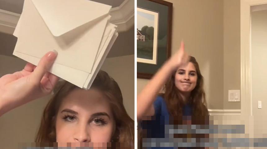 Mektup zarflarının yapıştırırken 1000 kalori aldığını söyledi! Süngerle denedi ama istediği sonuca ulaşamadı