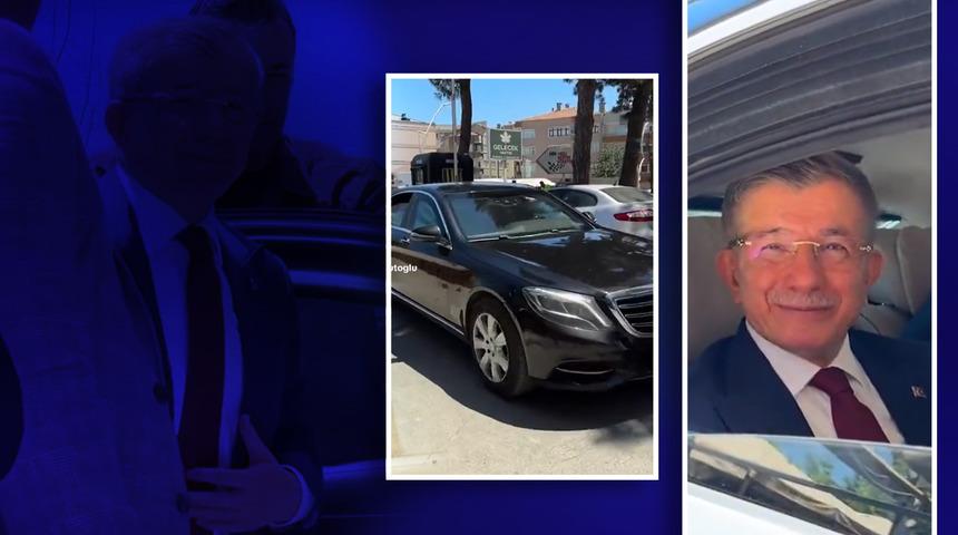 Ahmet Davutoğlu’nun TikTok paylaşımı gündem oldu: Lüks aracıyla ‘dolar’ mesajı verdi