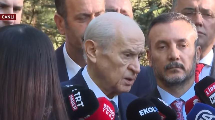 Son dakika | MHP lideri Bahçeli'den 'Cumhur İttifakı' mesajı: Bizde çatlama olmaz!