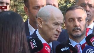 Son dakika | MHP lideri Bahçeli'den 'Cumhur İttifakı' mesajı: Bizde çatlama olmaz!