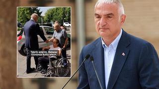 Bakan Ersoy'dan videolu 'Babalar Günü' paylaşımı! Bakanlık personelinin babasına sürpriz