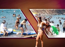 Sahillerde bayram yoğunluğu! Akın akın gelmeye devam ediyorlar, oteller tam kapasiteye ulaştı