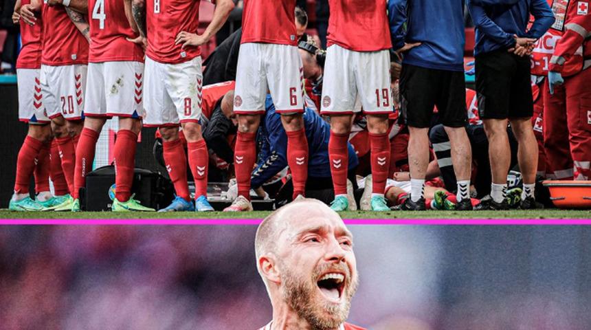1100 gün önce kalp krizi geçiren Eriksen, Danimarka adına bugün ağları sarstı!