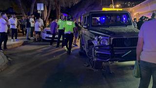 Yer: Bodrum! Lüks cip kalabalığın arasına daldı... Turistlerin de olduğu 6 kişi yaralandı, ortalık savaş alanına döndü