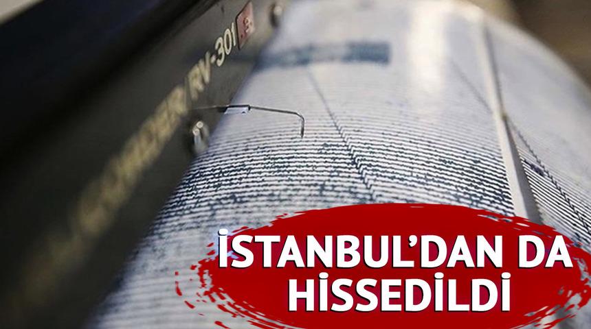 Tekirdağ açıklarında korkutan deprem! İstanbul'dan da hissedildi (AFAD-Kandilli son depremler)