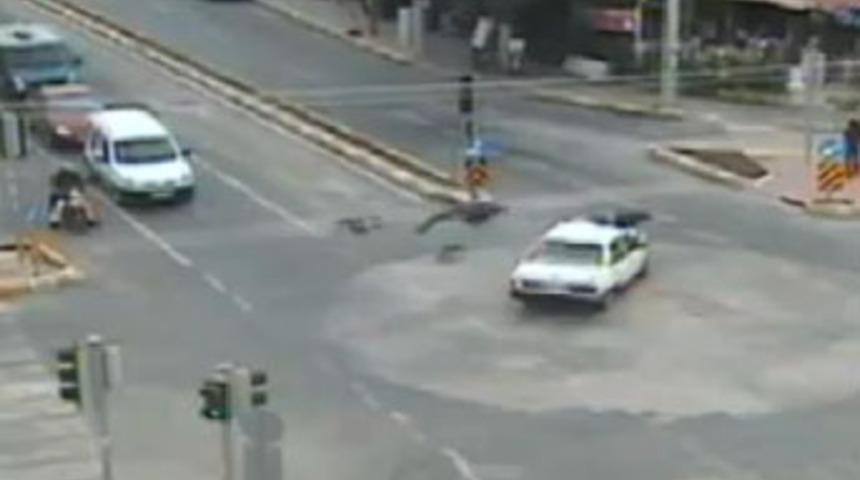 Metrelerce sürüklendi