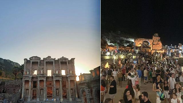 Yer: İzmir! Efes Antik Kenti'nde gerginlik: Protestolar artınca iptal edildi