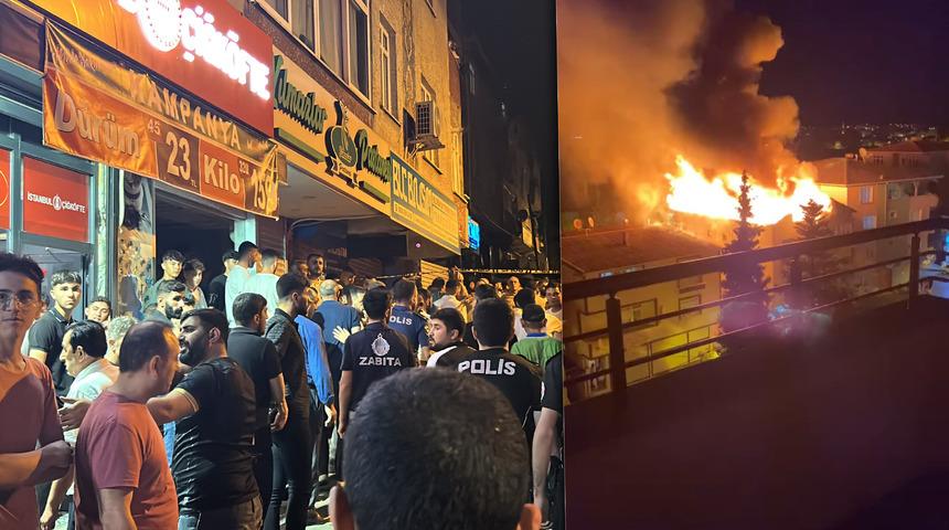 Yer: Sancaktepe! Madde bağımlısı şahıs mahalleyi yakıyordu: Linç girişimi