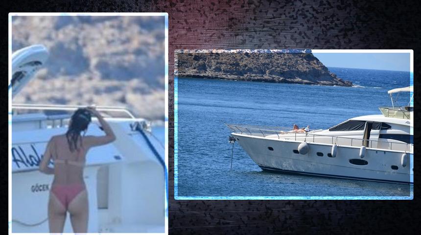 Beren Saat ve Kenan Doğulu lüks teknelerinde tatilde! Yıllara meydan okuyor
