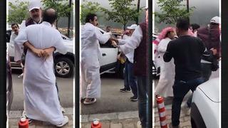 Uzungöl'de Arap turistler birbirine girdi! Türkler zorla ayırdı: Sosyal medyada gündem oldu