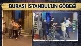 Taksim'de silahlar aynı anda konuştu! Gece vakti akılalmaz görüntüler: Sokaklarda kovalamaca yaşandı