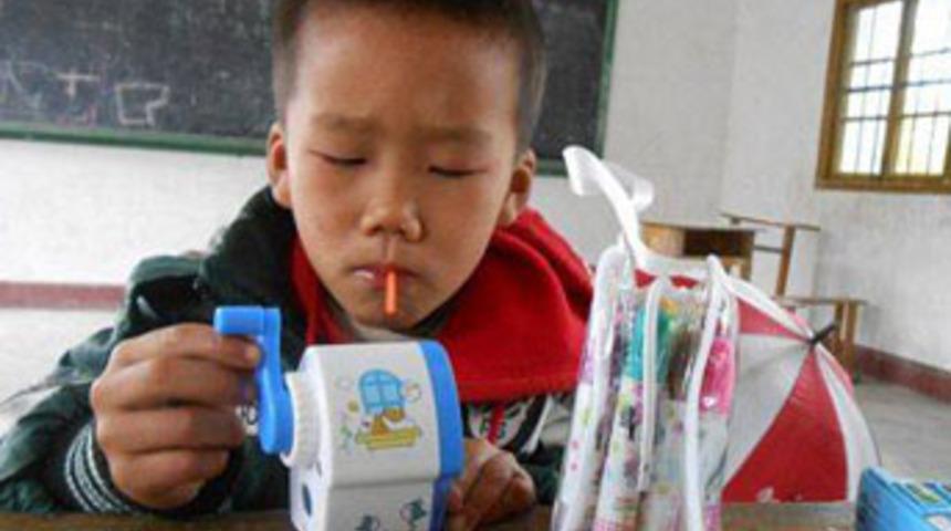 Okulda tek başına!