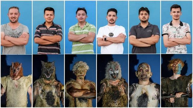 Yer: Bursa... 2 asırlık Osmanlı geleneği! Kurban Bayramı'nda kesilen hayvanlardan çıkan deri, kelle, kuyruk, boynuz ve kemiklerden kostüm yazıp sokak sokak gezdiler 