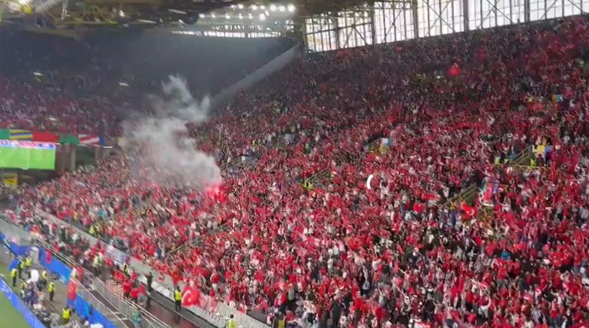 Türkiye - Gürcistan maçında Almanlara 'kırmızı duvar' şoku!