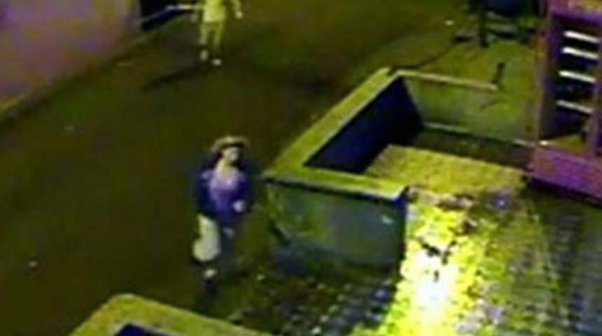 Bakkala sığındı bakkal seyretti!