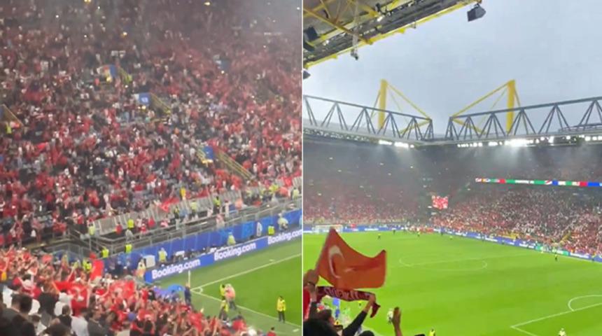 Tüyleri diken diken eden anlar: Almanya "Bir başkadır benim memleketim" şarkısıyla inledi!