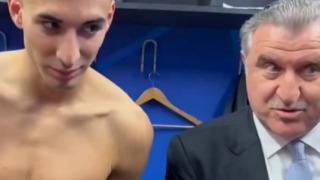 Cumhurbaşkanı Erdoğan tebrik için aradı, Bakan Osman Aşkın Bak'ın TFF Başkanı Mehmet Büyükekşi'ye attığı o bakış dikkat çekti!