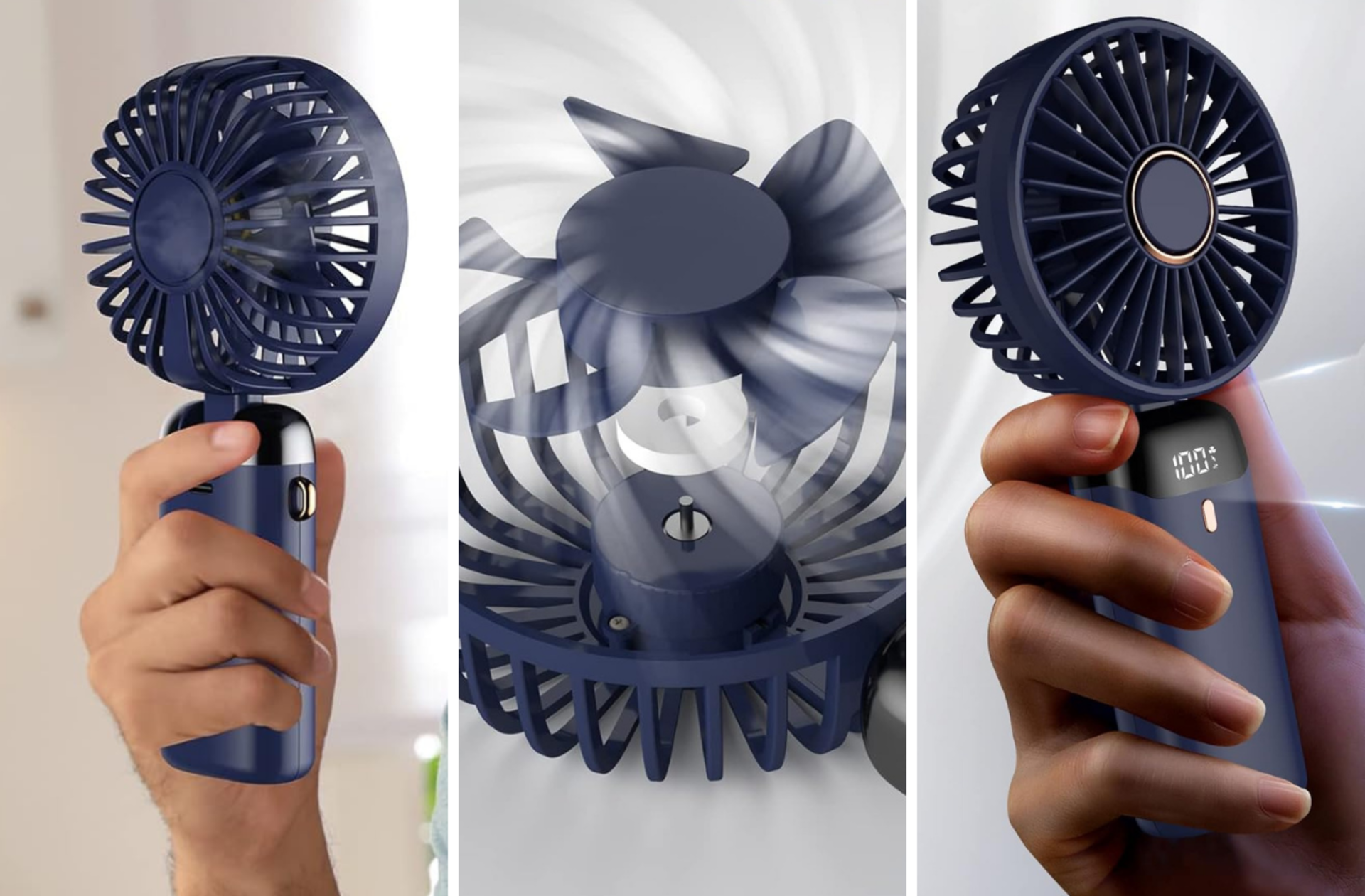 Sıcak havalarda serinlemenin en kolay yolu! Çok satan mini el fanı indirime girdi