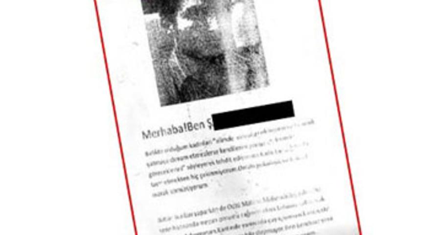 ODT&Uuml;&rsquo;n&uuml;n g&ouml;beğinde şantaj ve tecav&uuml;z afişi