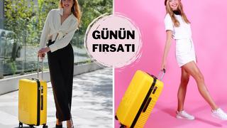 Fiyatı 1154 TL'ye düştü! Seyahatlerinizi güzelleştirecek BiggDesign valiz indirimde