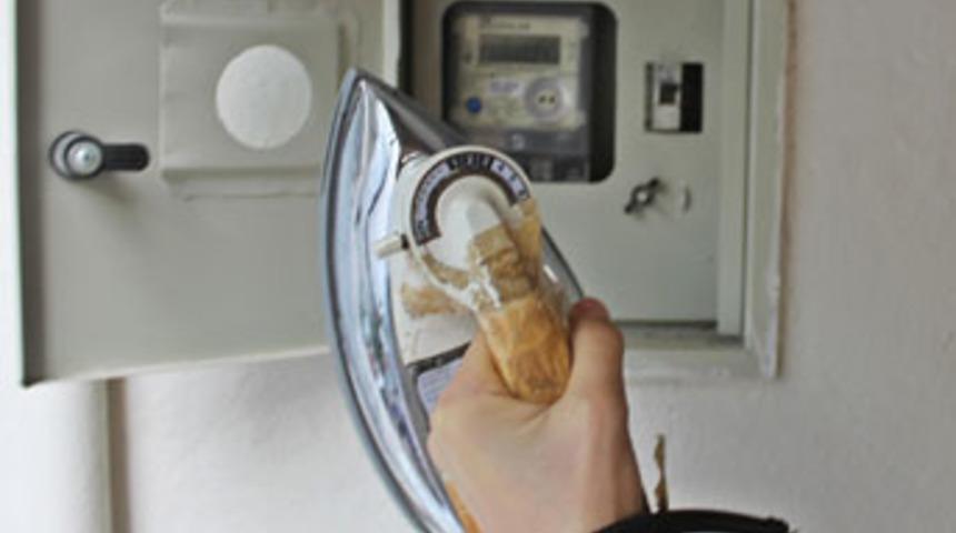 Kaçak elektrikle mücadelede ütülü yöntem