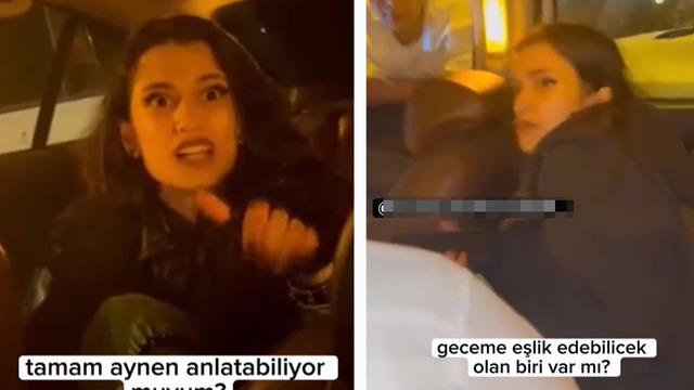 1766 TL'lik taksimetre ücretini ödemeyi reddeden kadın taksiciler tarafından sosyal medyadan ifşa edildi... 'Geceme eşlik edebilecek olan biri var mı?'