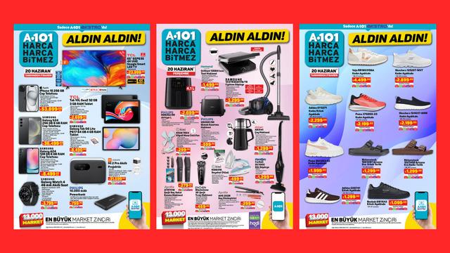 A101'e Philips airfryer ve Dyson süpürge geliyor! İşte 20 Haziran 2024 A101 Aldın Aldın Kataloğu
