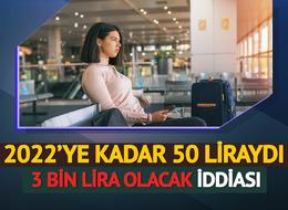 2022'ye kadar 50 liraydı! Yeni vergi düzenlemesi geliyor: 3000 lira olması talep edildi