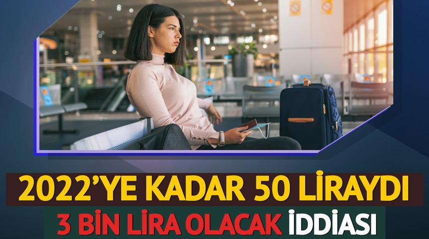 2022'ye kadar 50 liraydı! Yeni vergi düzenlemesi geliyor: 3000 lira olması talep edildi