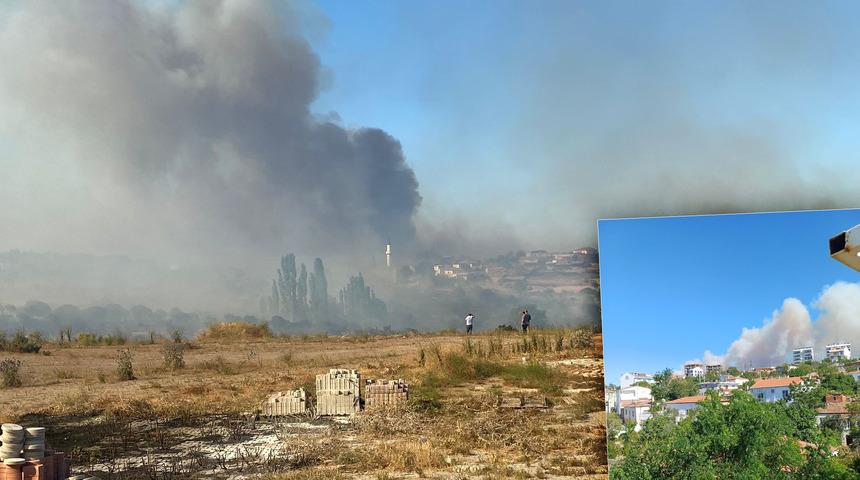 Çanakkale'de korkutan yangın! İki yerleşim yeri boşaltıldı