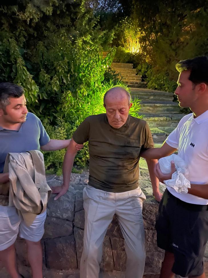 Bodrum'da korkun&ccedil; olay! Kaya Sabancı otelin sahibi tarafından darp edildi, ambulansla hastaneye kaldırıldı