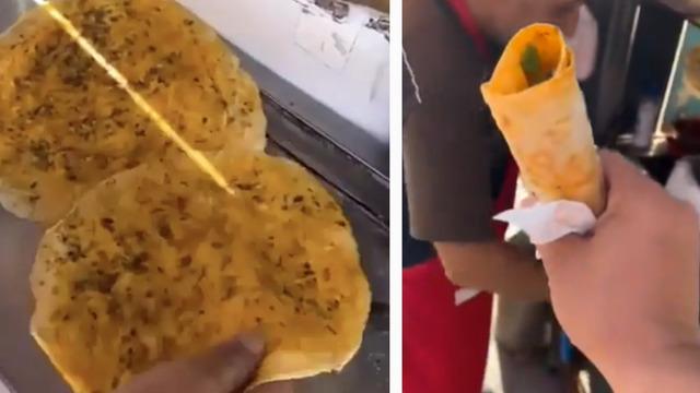 Boş baklavadan sonra etsiz lahmacun! Sadece 40 TL: Bandırma'nın meşhur lezzeti sosyal medyada da gündem yarattı