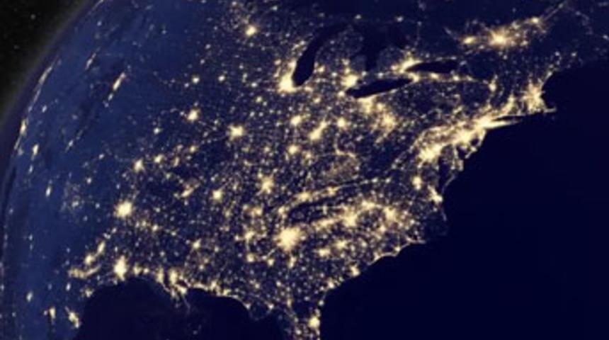 Dünya’yı gece hiç böyle net görmediniz