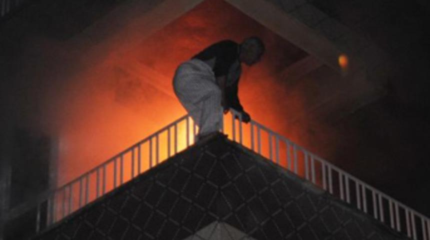 Yangında can pazarı