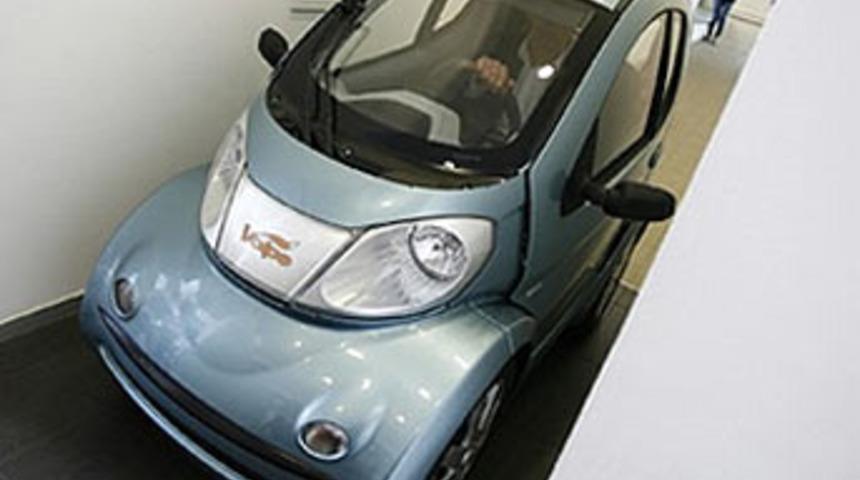 Asansöre bile sığabilecek kadar küçük