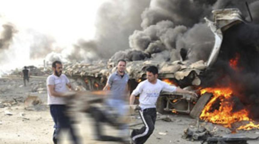 Şam'da iki şiddetli patlama