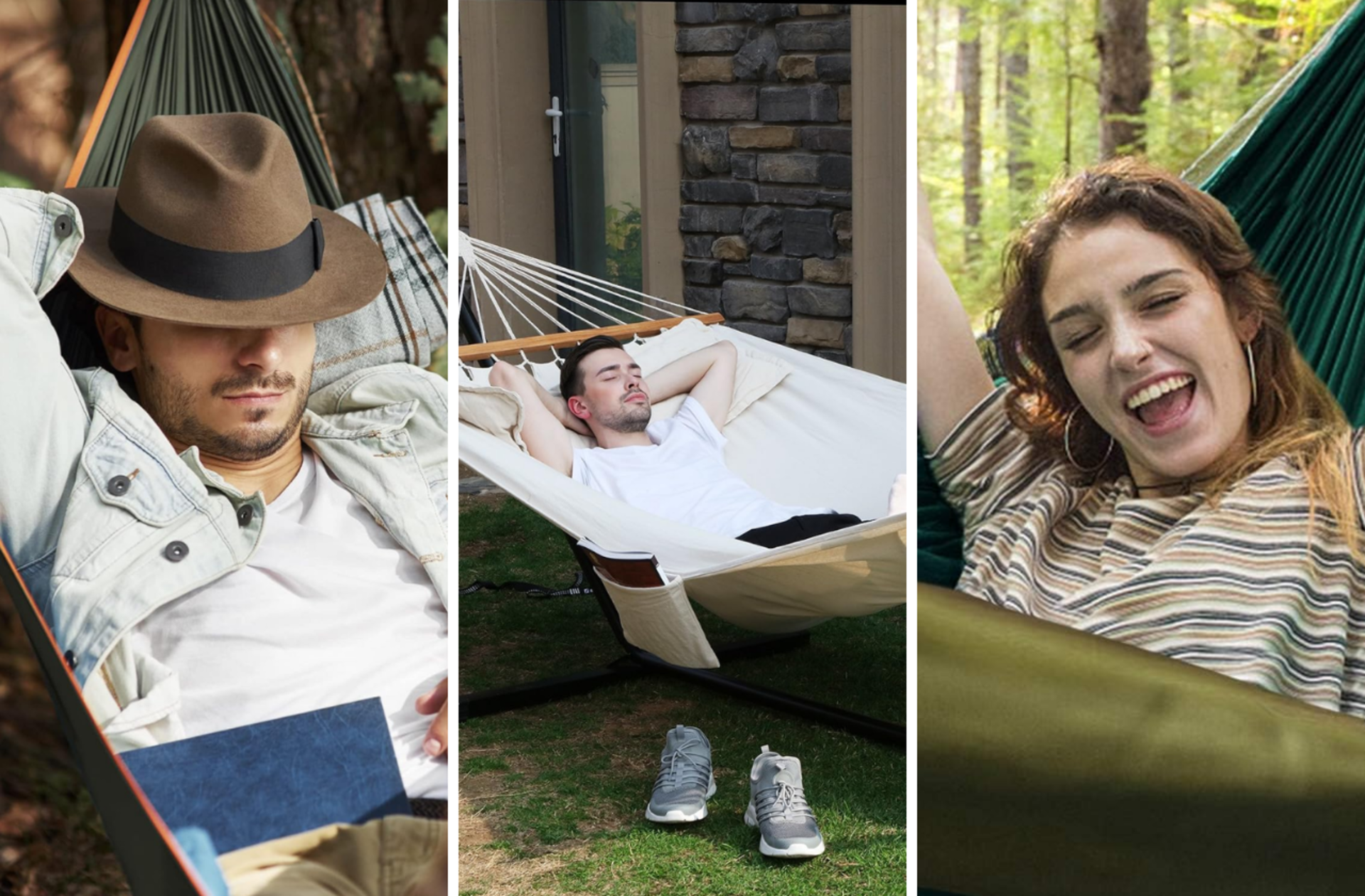 Açık havanın tadını doyasıya çıkarmanızı sağlayacak hamak çeşitleri