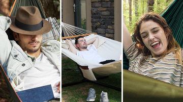 A&ccedil;ık havanın keyfini doyasına &ccedil;ıkarmanızı sağlayacak hamaklar