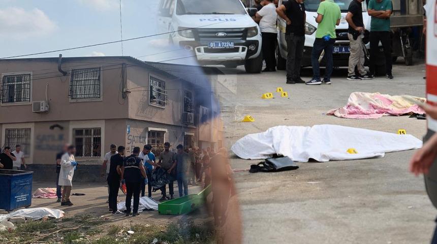 Adana'da korkunç olay! 4 kişiyi öldürüp çocuğu alıp kaçtı