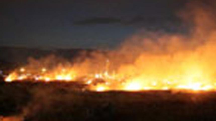 Doğalgaz boru hattında patlama