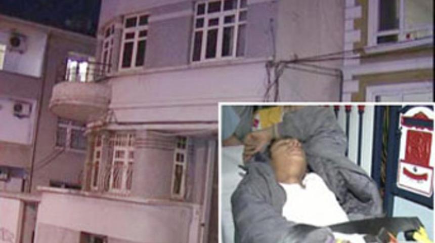 'Hırsız Tarzan' kaçmak isterken yere çakıldı