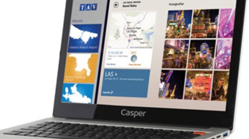 İlk dokunmatik Ultrabook Casper&rsquo;dan